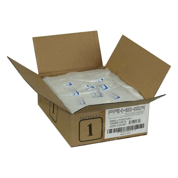 Pak-Sher Pak-Sher 6.3x7 No 1 Portion Food Storage Bag, PK2000 - 5870