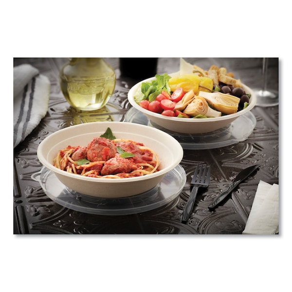 Pactiv Evergreen EarthChoice Fiber-Blend Bagasse Dinnerware, 32 oz, Natural, 400PK - YMC508BWL32P