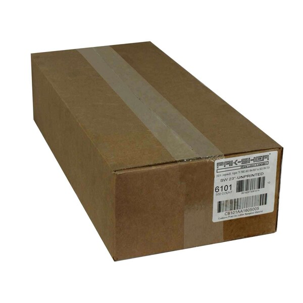 Pak-Sher Pak-Sher 23"x10"x18.5" White Carryout Bag, PK500 - 6101