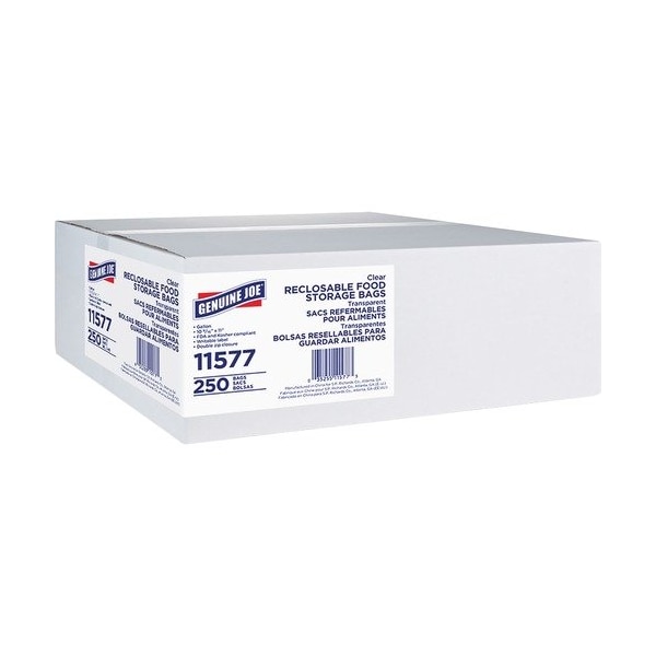 Geniune Joe BAG, 1 GAL, RECLOSABLE, 8PK - GJO11577CT