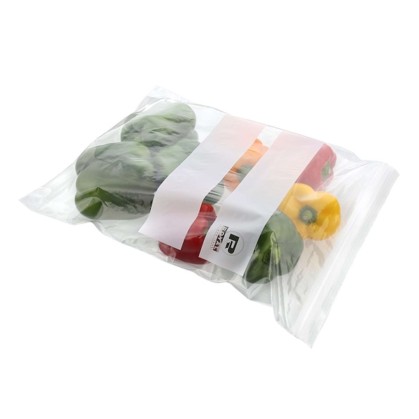 Amercareroyal Royal 13"x15.63" Two gal. Double Zipper Bag, PK100 - ZBG1315