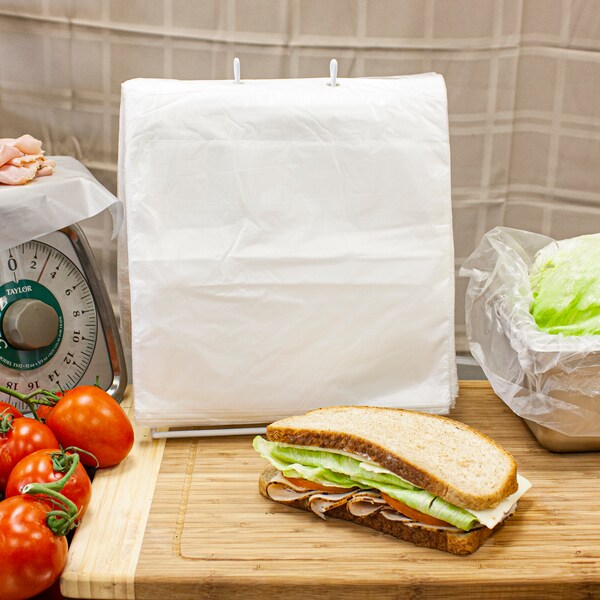 Handgards Tuff Gards Flying J 8.5"x8.5" Clear Saddle Deli Bag, PK2000 - 303678904
