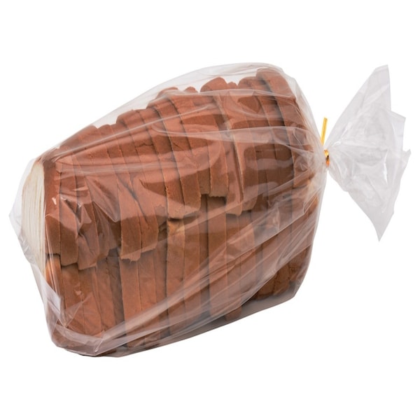 Blue Donuts Bread Bags with Ties Heavy Duty, Reusable, 100 Clear Bags and 100 Ties - BD3425364