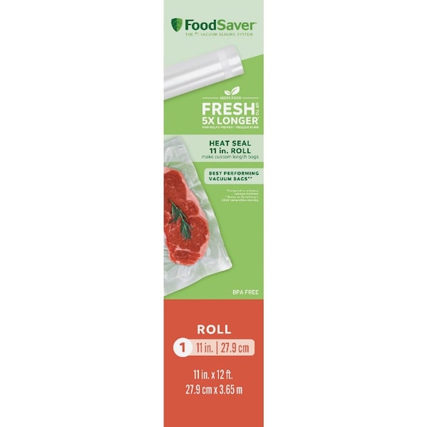 Foodsaver 11 In. x 12 Ft. Roll Freezer Bag - 2185540