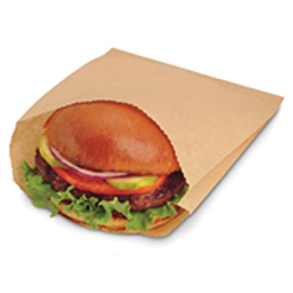 Zoro Select Sandwich Bag, Fold-Over, 8 in L, PK2000 - 300100
