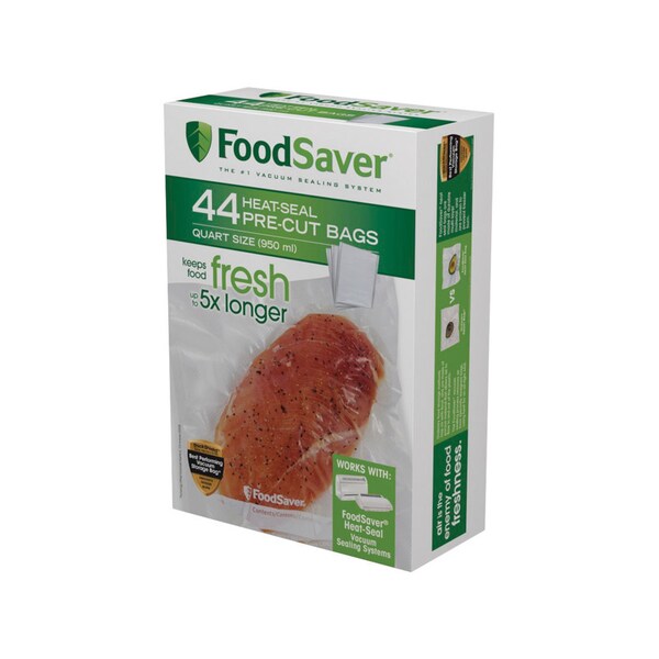 Foodsaver FoodSaver 1 qt Clear Vacuum Freezer Bags 44 pk - FSFSBF0226NP