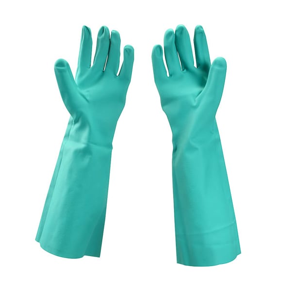 Allpoints Green Dishwashing Gloves (Sold As A Pair) - 1421633