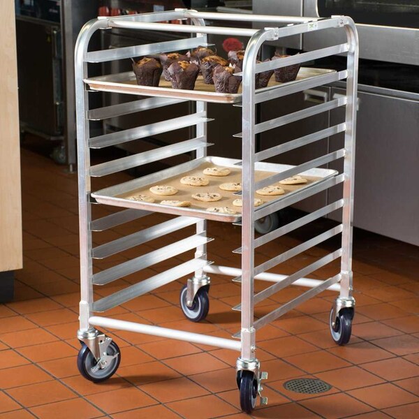 Amgood 10 Tier Bun Pan Rack Sheet Pan Rack with Wheels - AMG 10TIER-PANRACK