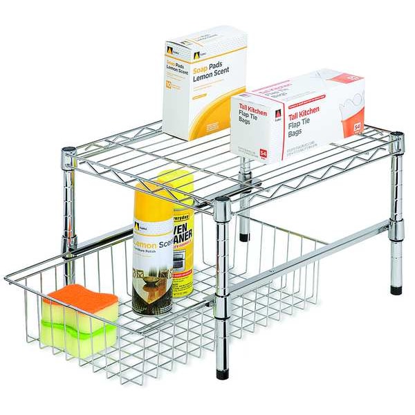 Honey-Can-Do Cabinet Organizer, 11-3/4inLx17-1/2inW - SHF-03525