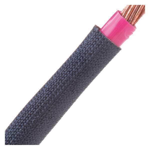 Funda de fibra de vidrio Techflex, recubierta, 1/4", negro - FGLG.02BK25