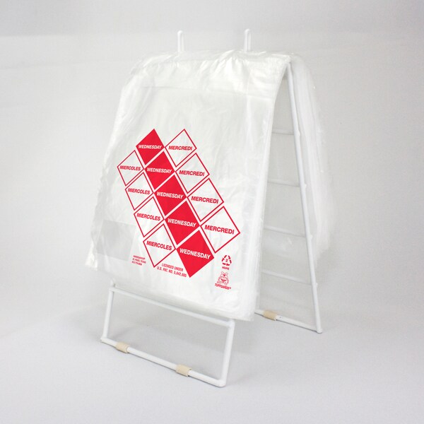 Tuffgards Tuff Gards 2M High Density Red Wednesday Preportioning Bag, PK2000 - 303679813