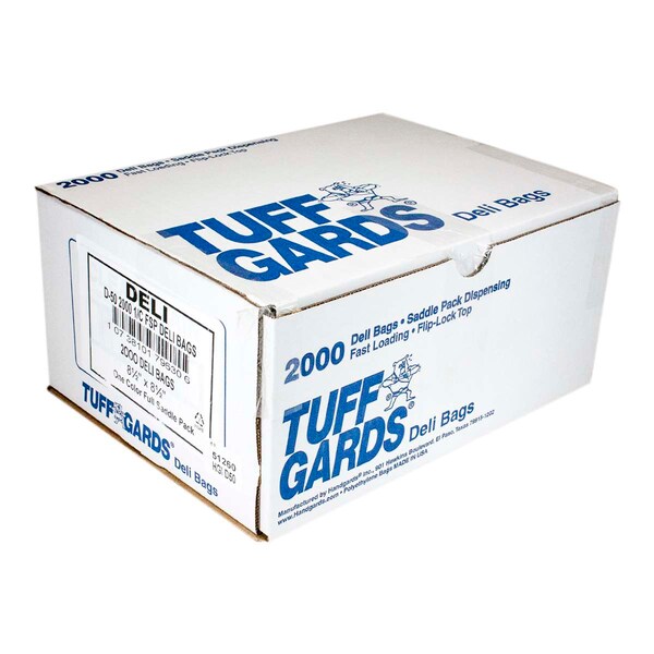 Tuffgards Handgards Tuffgards High Density Saddle Printed Deli Bag, PK2000 - 303679630