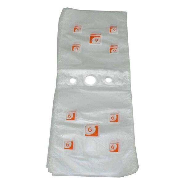 Pak-Sher Pak-Sher 6.3x7 No 6 Portion Food Storage Bag, PK2000 - 5875