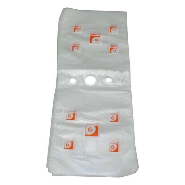 Pak-Sher Pak-Sher 6.3x7 No 6 Portion Food Storage Bag, PK2000 - 5875