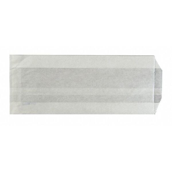 Value Brand Paper Hot Dog Bags, 3 1/2 x 1 1/2 x 8 1/2", PK 1000 - E-7117