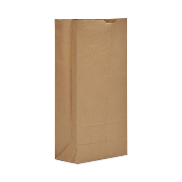 Ajm Packaging Grocery Bag, 13.75 x 24, Brown, 500PK - 30925