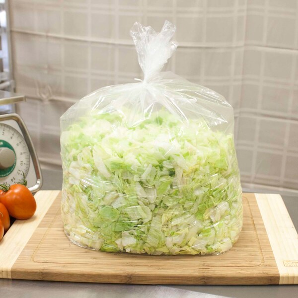 Tuffgards Tuff Gards 10"x8"x24" 1.2Ml Roll Pack Clear Food Storage Bag, PK500 - 304985361