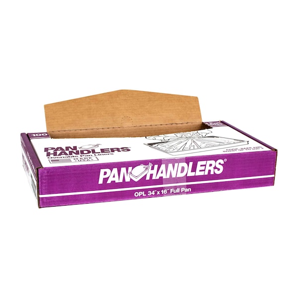 Panhandlers Pan Handlers 34"x16" Full Size 400 Degree Ovenable Pan Liner, PK100 - 304985022