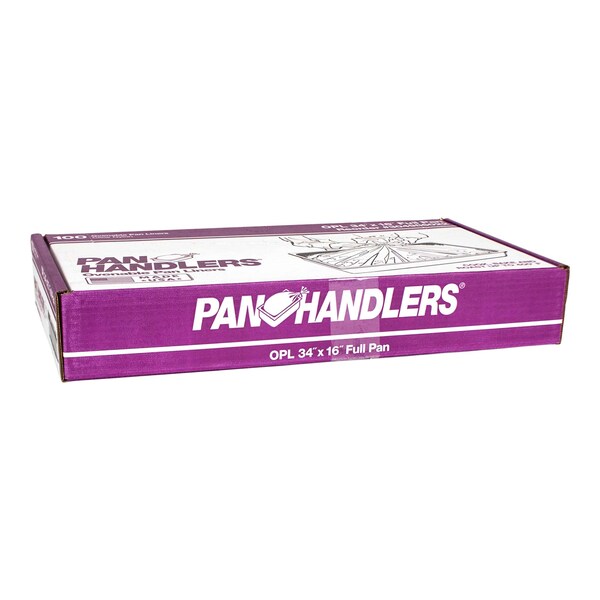 Panhandlers Pan Handlers 34"x16" Full Size 400 Degree Ovenable Pan Liner, PK100 - 304985022