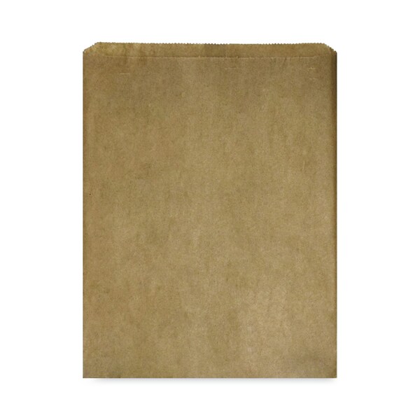 Ajm Packaging Merchandise Bag, 23.5 x 34, Brown, 125PK - 14966