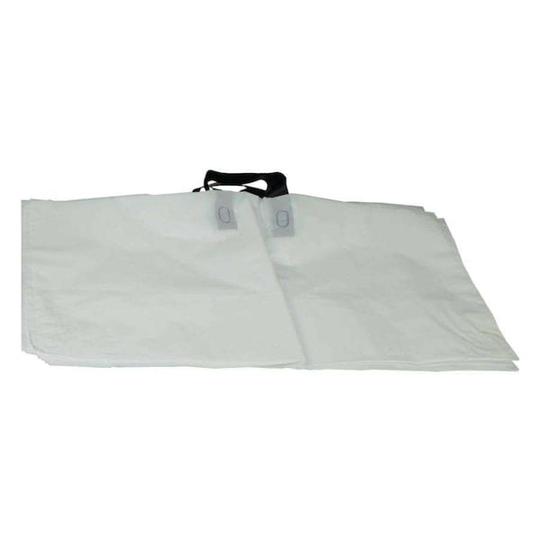 Pak-Sher Pak-Sher 28"x13"x10" Soft White Tote Bag, PK250 - 6581