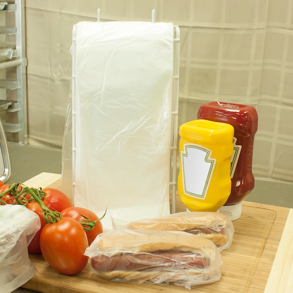 Tuffgards Handgards Tuffgards High Density Saddle Hot Dog Bag, PK2000 - 303679614