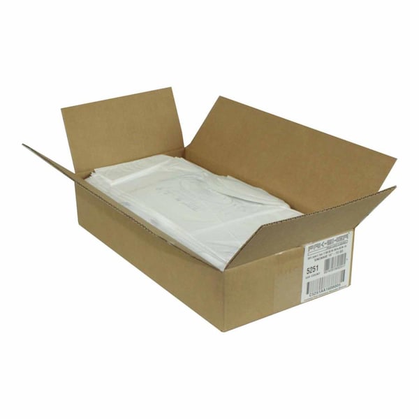 Pak-Sher Pak-Sher 19"x19"x9.5" Cut Out Plastic Bag, PK500 - 5251