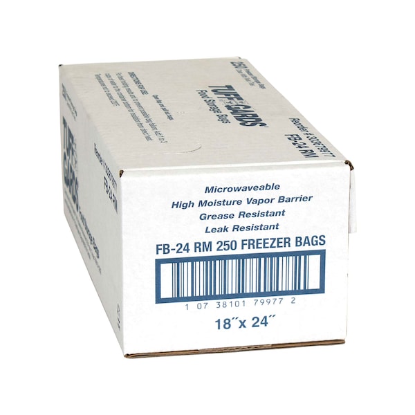 Tuffgards High Density Roll Puff 18"x24" Freezer Storage Bag, PK250 - 303679977