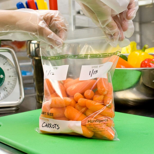 Zipgards Zipgards Low Density Recloseable 7"x8" qt. Storage Bag, PK500 - 304985120