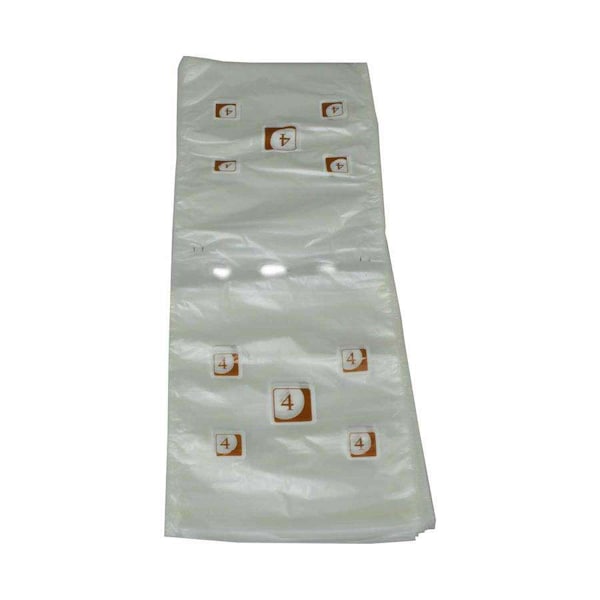 Pak-Sher Pak-Sher 6.3x7 No 4 Portion Food Storage Bag, PK2000 - 5873