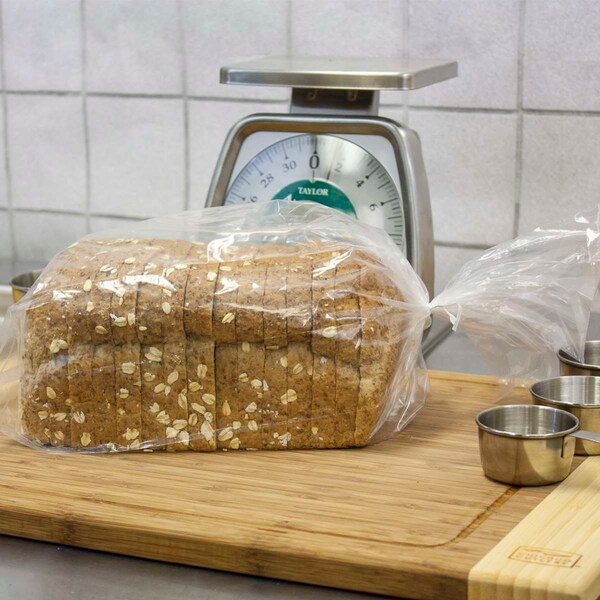 Tuffgards 8"x4"x18" .6 mil Low Density Roll Pack Clear Food Storage Bag, PK1000 - 304985352