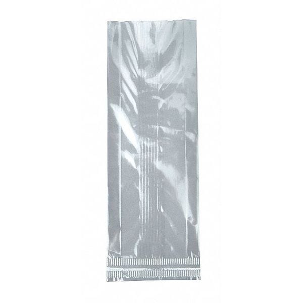 Value Brand Gusseted Cellophane Bags, 2 1/2 x 3/4 x 6 1/2", PK2000 - E-7190
