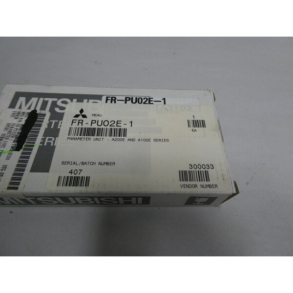 Panel de control del inversor de Mitsubishi Teclado de piezas y accesorios para Drive - FR-PU02E-1
