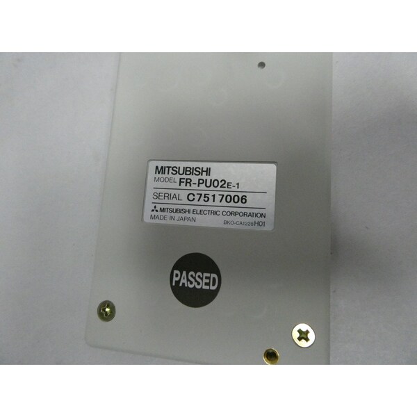 Panel de control del inversor de Mitsubishi Teclado de piezas y accesorios para Drive - FR-PU02E-1