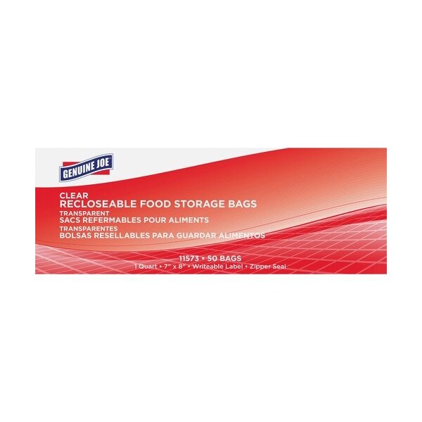 Geniune Joe BAG, QUART, 50 CT, 9PK - GJO11573CT