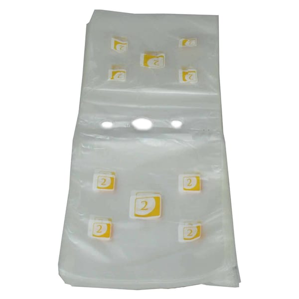 Pak-Sher Pak-Sher 6.3x7 No 2 Portion Food Storage Bag, PK2000 - 5871
