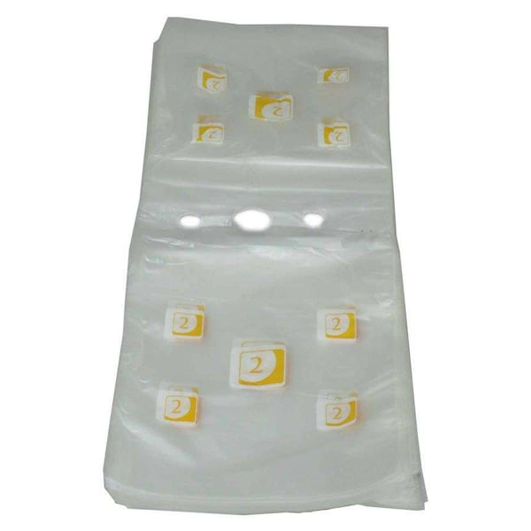 Pak-Sher Pak-Sher 6.3x7 No 2 Portion Food Storage Bag, PK2000 - 5871
