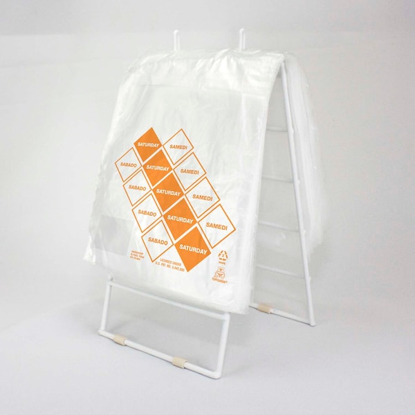 Tuffgards Tuff Gards 2M High Density Orange Saturday Preportioning Bag, PK2000 - 303679816