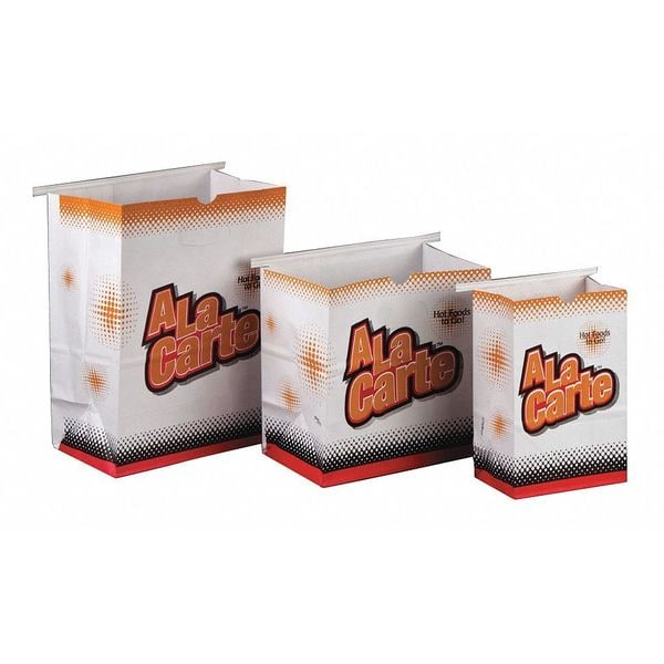 Value Brand Tin Tie A La Carte Bags, 8 1/4 x 5 1/4 x 12", PK 250 - E-7114