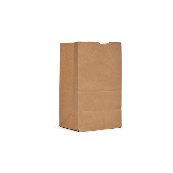 Ajm Packaging AJM 20# Kraft Squat Bag, PK500 - SQ40NP5C