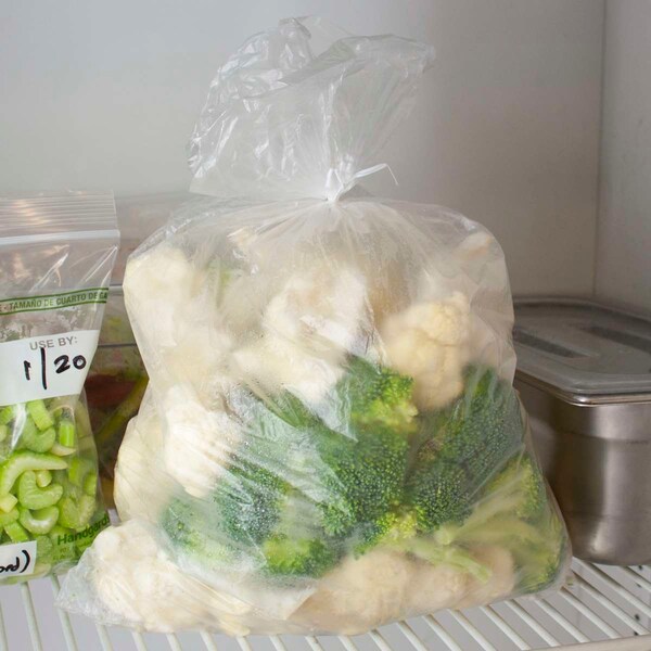 Tuffgards Food Storage Twist Tie Closure Clr 12"x18" Freezer Storage Bag, PK1000 - 303679976
