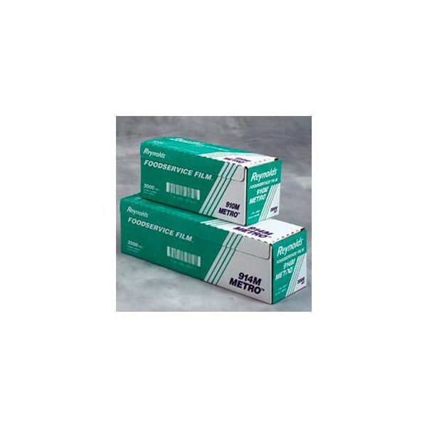 Reynolds Reynolds Metro Light-Duty Foodservice Film Roll with Cutter Box - REY 916M