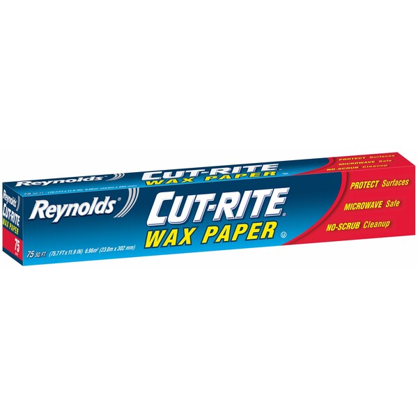 Cut-Rite Reynolds Cut-Rite 11.9 in. W X 75.7 ft. L Wax Paper 1 pk - G30330