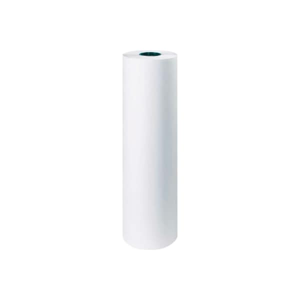 The Packaging Wholesalers Butcher Paper, 40 lbs., 30"W x 1000'L, White, 1 Roll - PBP3040W
