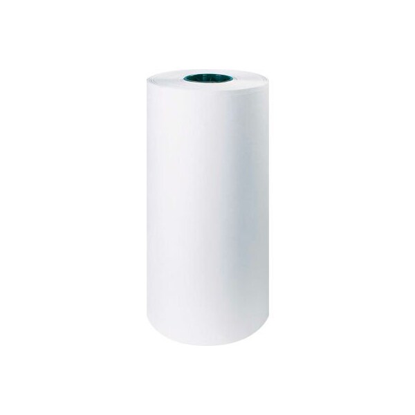 The Packaging Wholesalers Butcher Paper, 40 lbs., 18"W x 1000'L, White, 1 Roll - PBP1840W