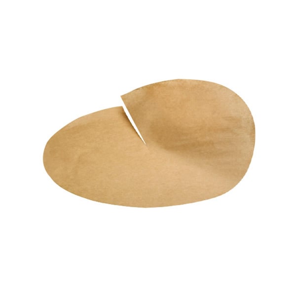 Packnwood 15 in. Round Kraft Greaseproof Sheets - 210PAPC38