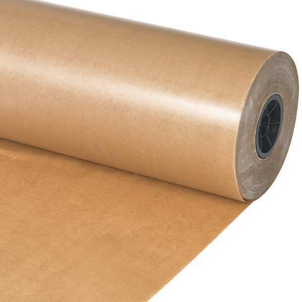Partners Brand Waxed Paper Rolls, 12", Kraft, 1/Roll - WP1230
