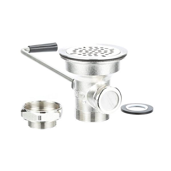 Standard Keil Waste Drain - 3-1/2" Sink Opening, Twist - 1750-1020-1000