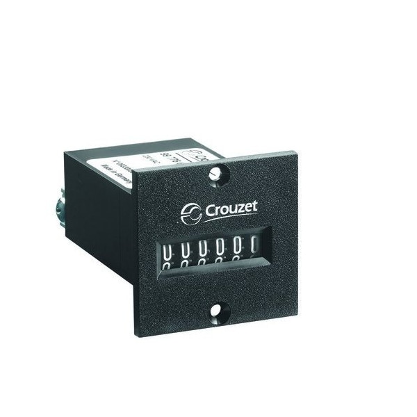 Contador de impulsos electromecánico Crouzet, 36 X 37MM, 110 VDC - 99776605