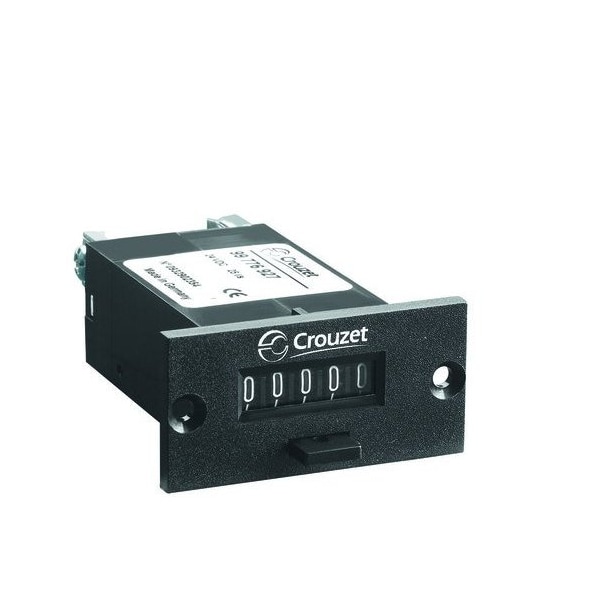 Contador de impulsos electromecánico Crouzet con reset, 24 x 48MM, 24 VCA - 99776924